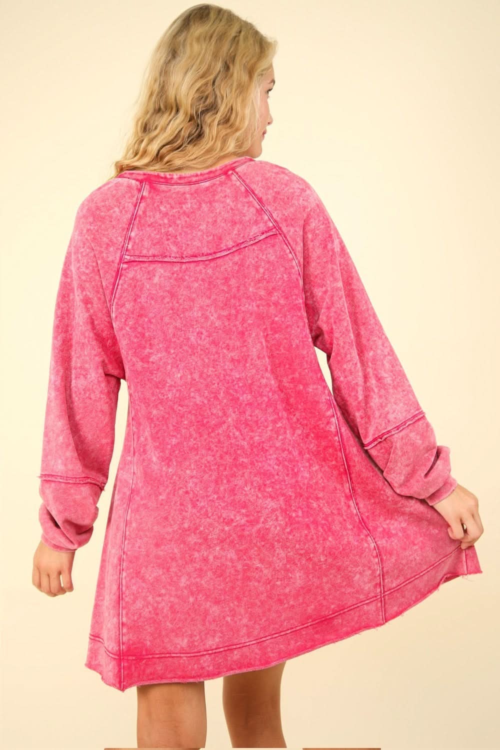 Very J oversized a-line mini dress - Love Salve